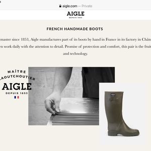 Argile Rubber boots